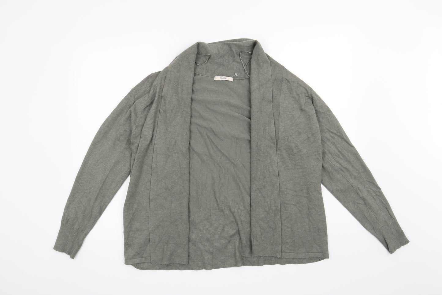 Marks and Spencer Womens Green   Cardigan Jumper Size 18