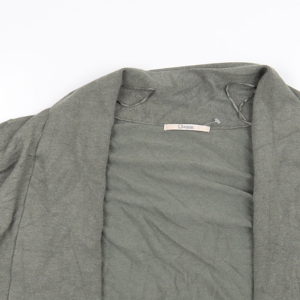 Marks and Spencer Womens Green   Cardigan Jumper Size 18