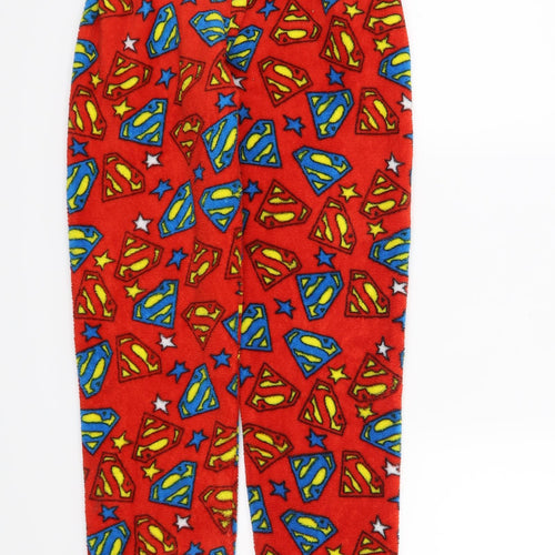 Primark Boys Red Solid   Pyjama Pants Size 11-12 Years  - Superman