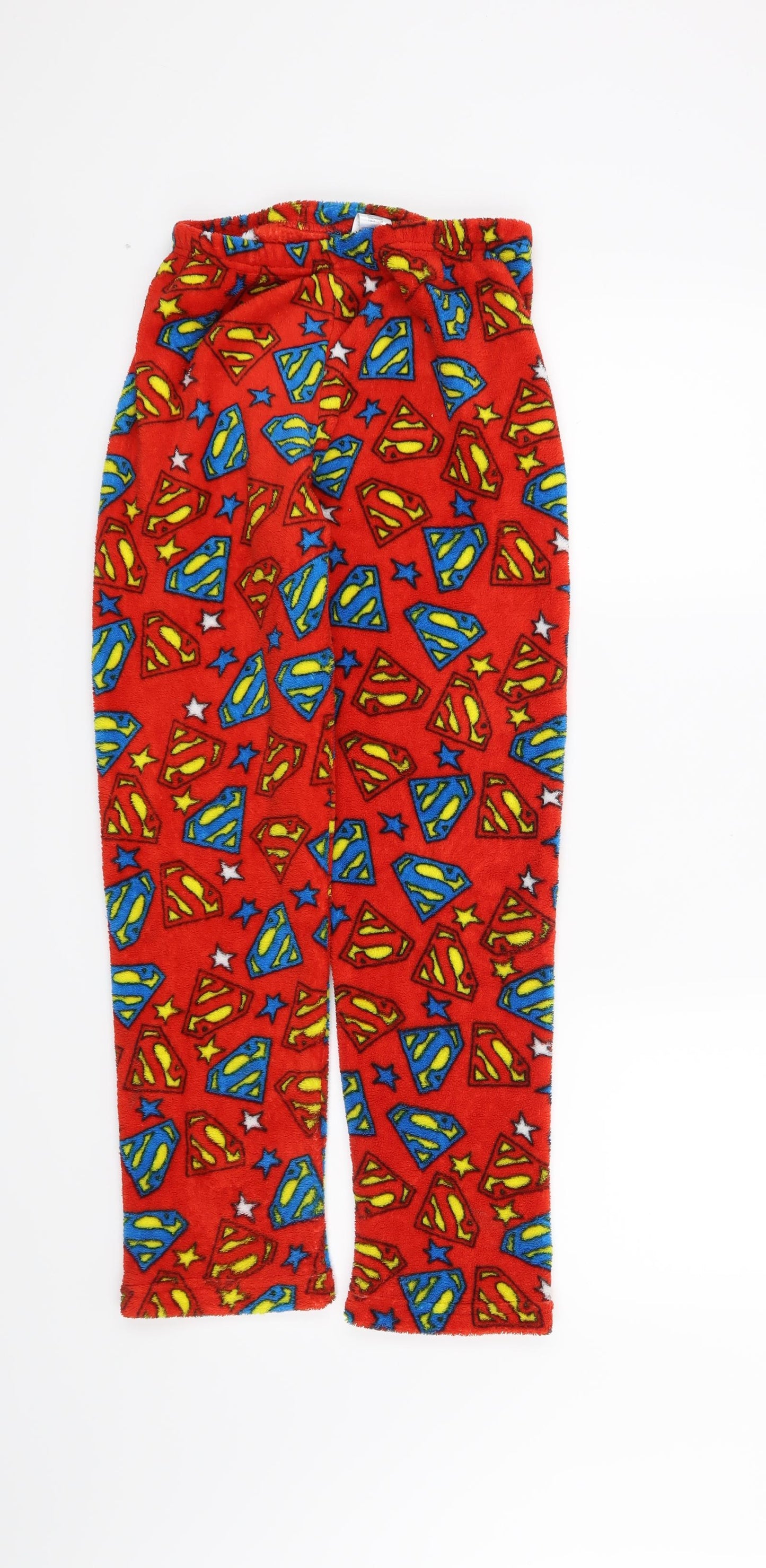 Primark Boys Red Solid   Pyjama Pants Size 11-12 Years  - Superman