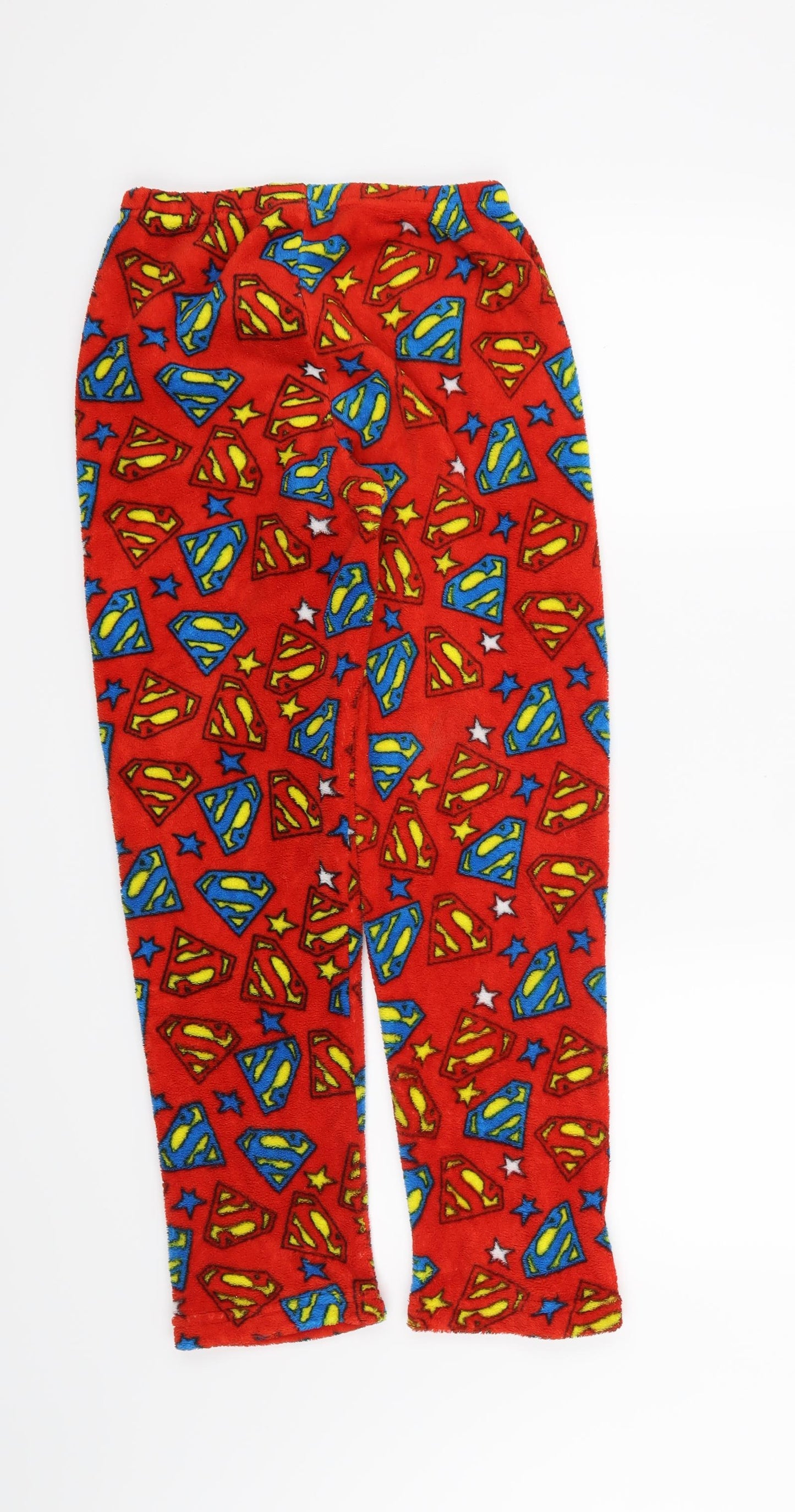 Primark Boys Red Solid   Pyjama Pants Size 11-12 Years  - Superman
