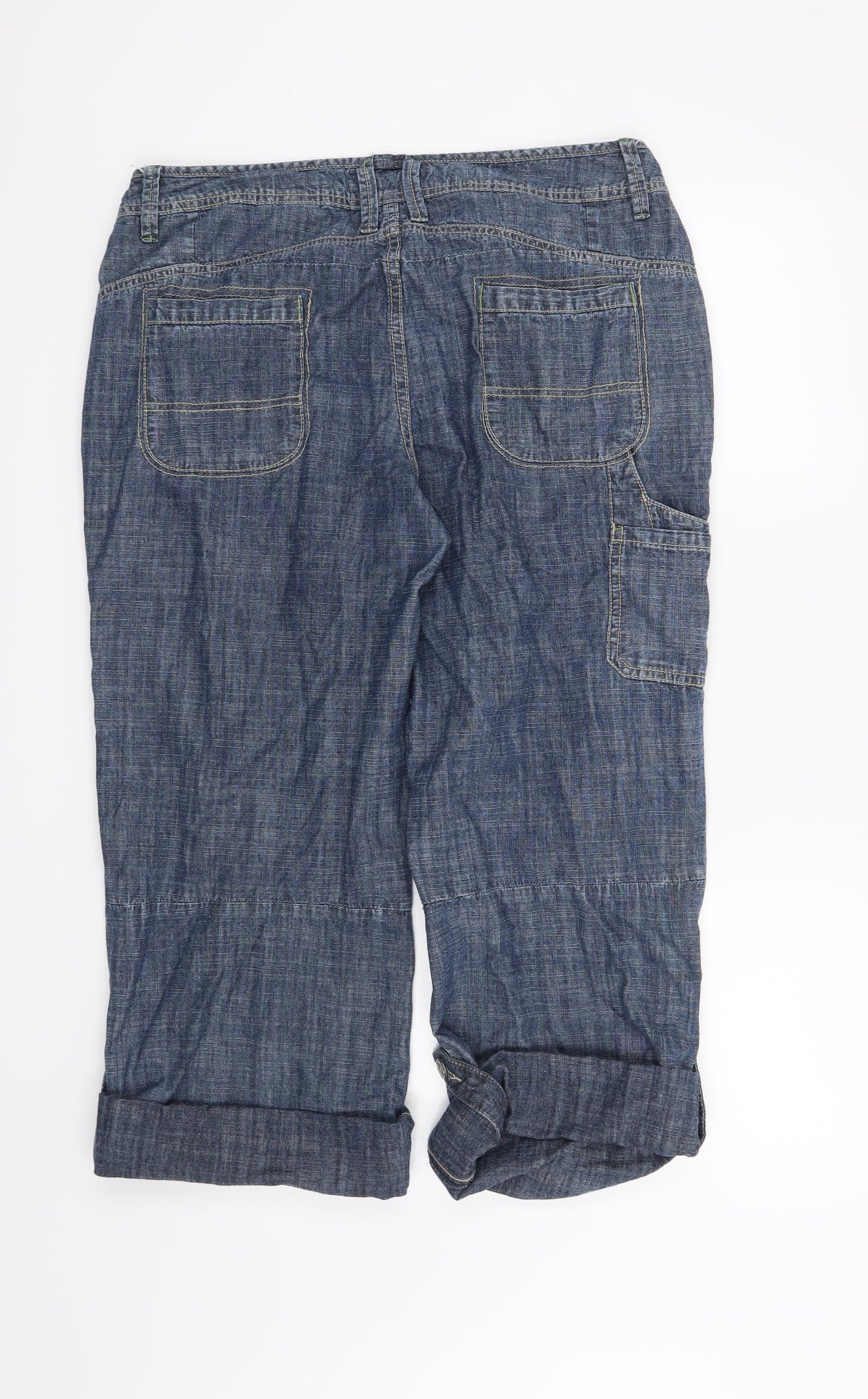 NEXT Womens Blue   Straight Jeans Size 14 L23 in