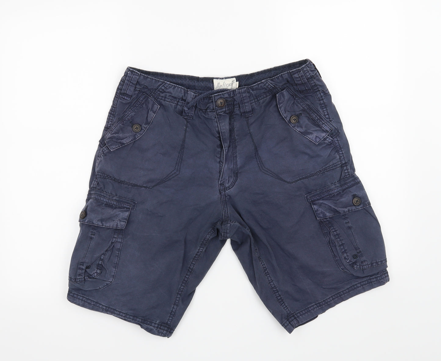 Onfire Mens Blue   Cargo Shorts Size 30 in