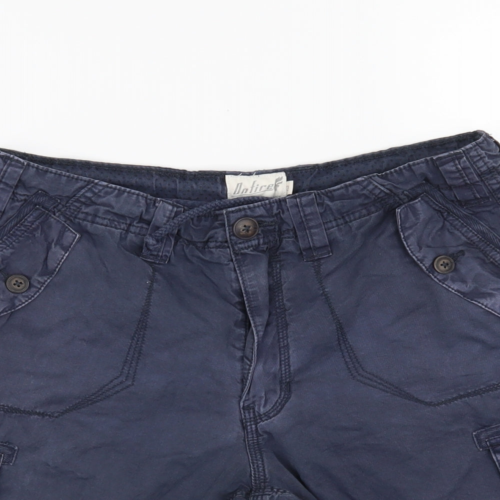 Onfire Mens Blue   Cargo Shorts Size 30 in