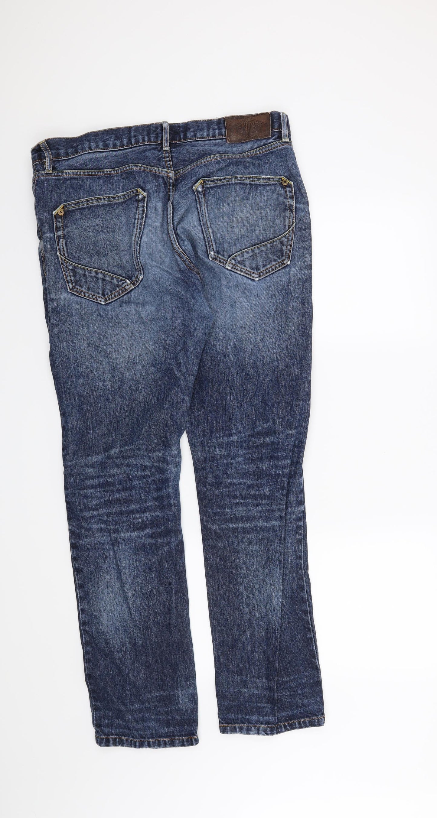 North Coast Mens Blue   Straight Jeans Size 36 in L31 in