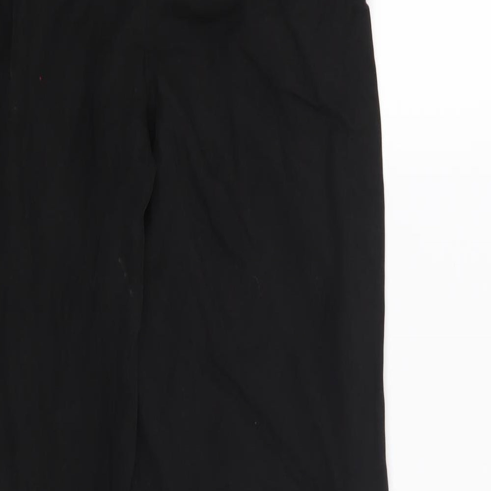 H&M Womens Black   Trousers  Size 6 L29 in