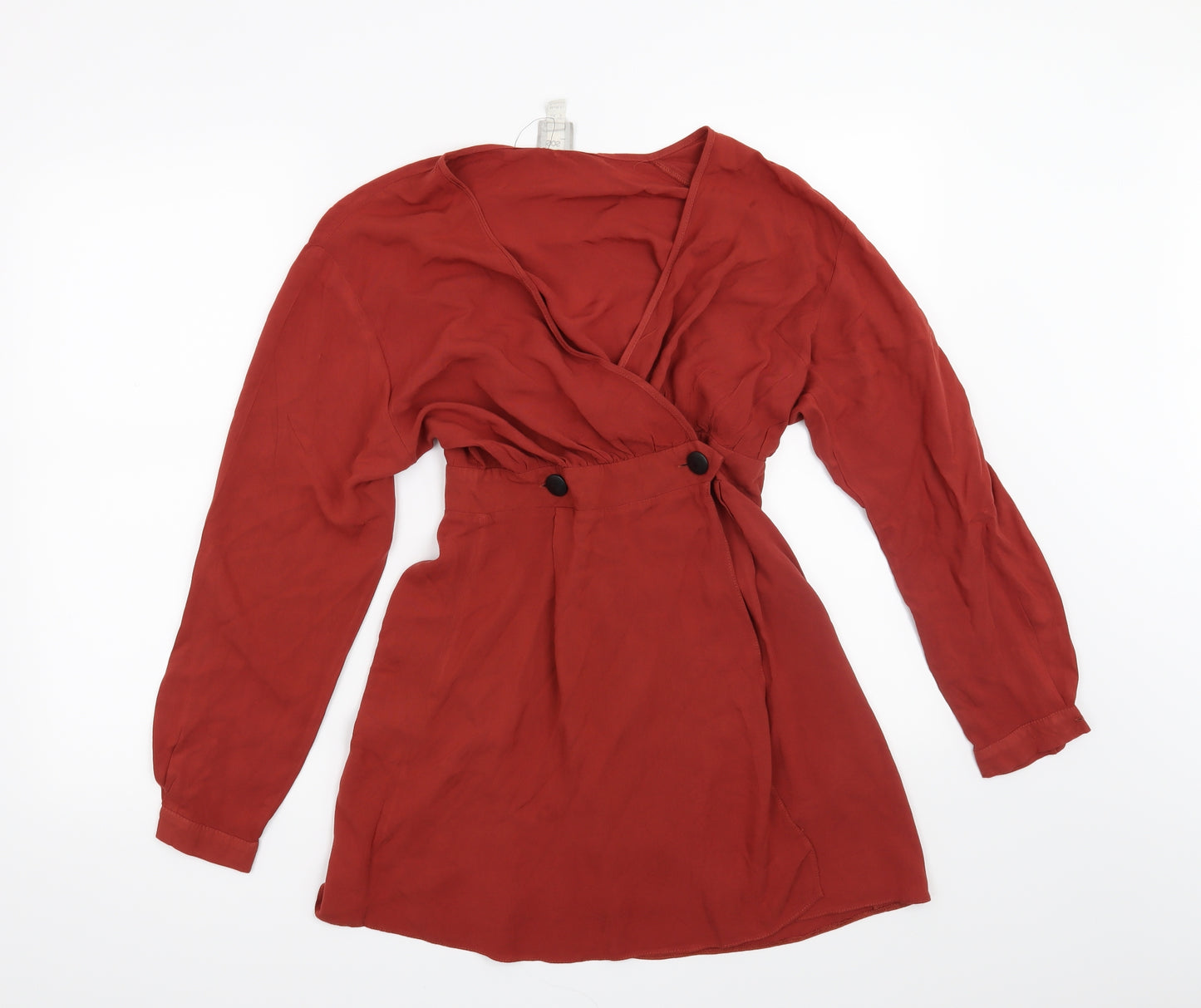 ASOS Womens Red   Basic Blouse Size 6