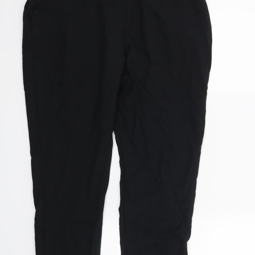 Dorothy Perkins Womens Black   Trousers  Size 12 L26 in