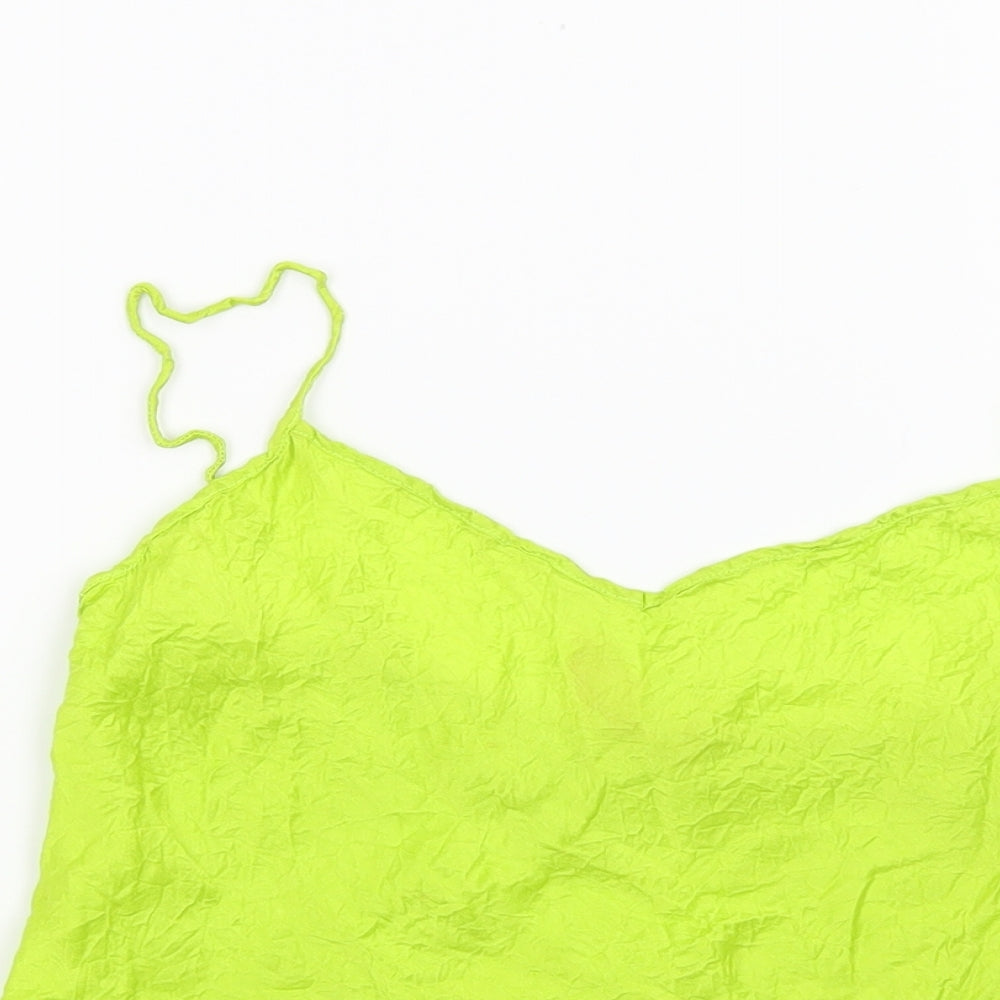 Preworn Womens Green   Basic Blouse Size S