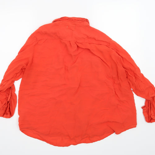 Spirit Womens Red   Basic Blouse Size 20