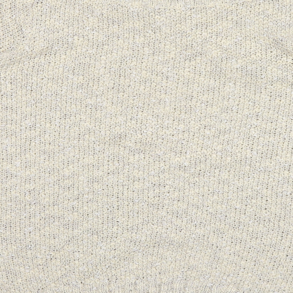 George Womens Ivory  Knit Pullover Jumper Size 14