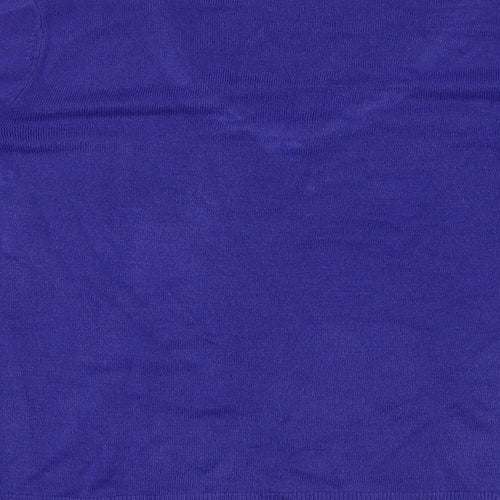 F&F Womens Blue  Knit Pullover Jumper Size 14