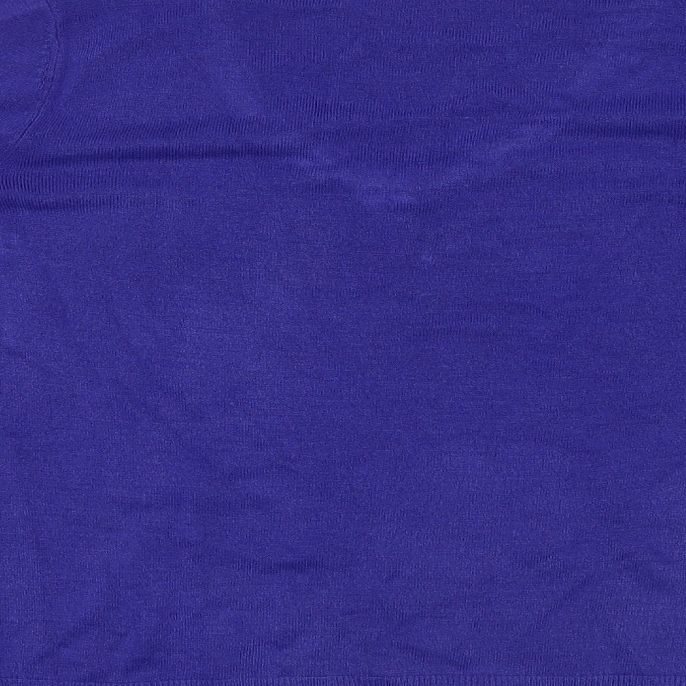 F&F Womens Blue  Knit Pullover Jumper Size 14