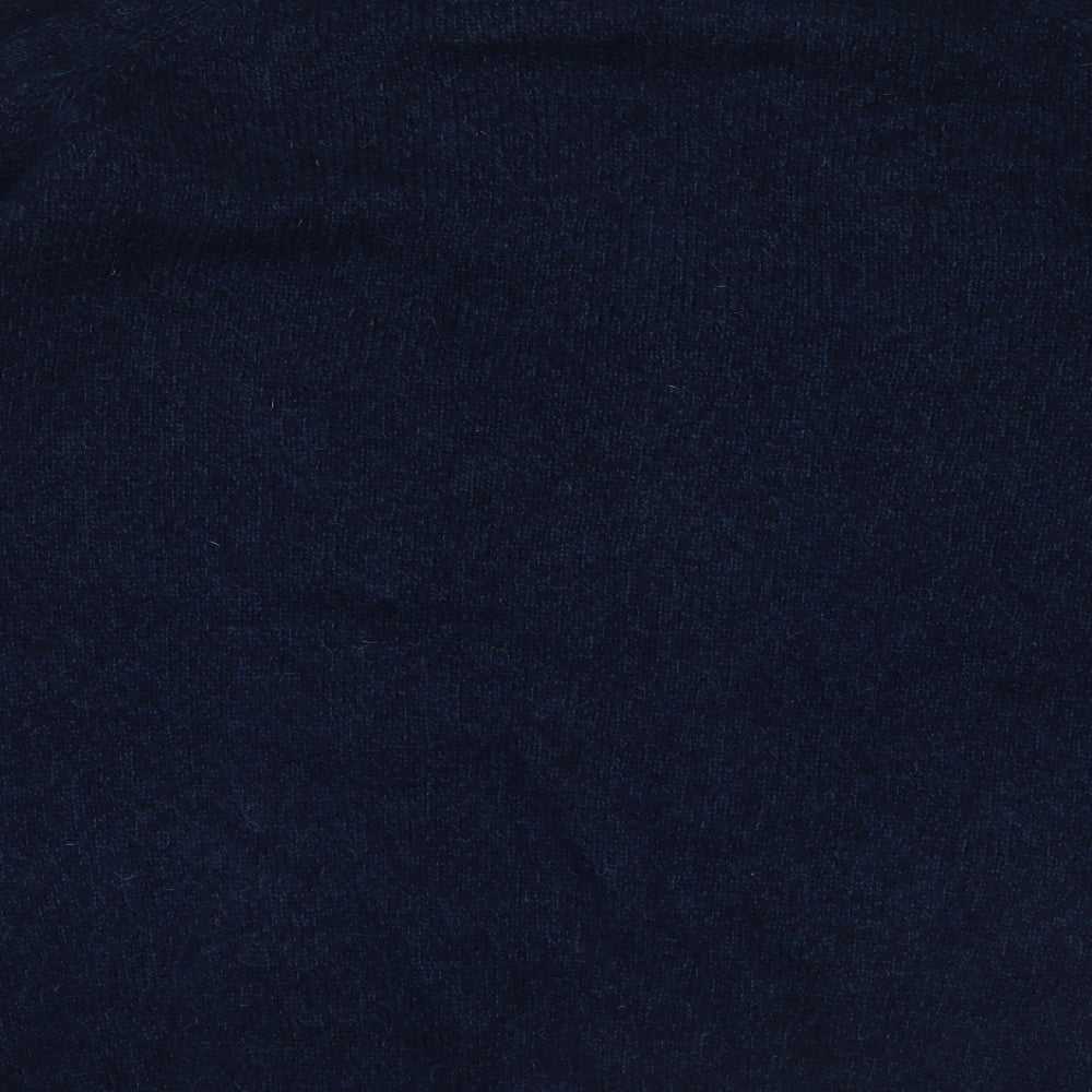 BHS Mens Blue  Knit Cardigan Jumper Size L