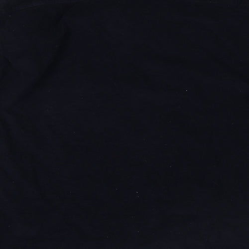 H&M Mens Blue  Velvet  Button-Up Size M