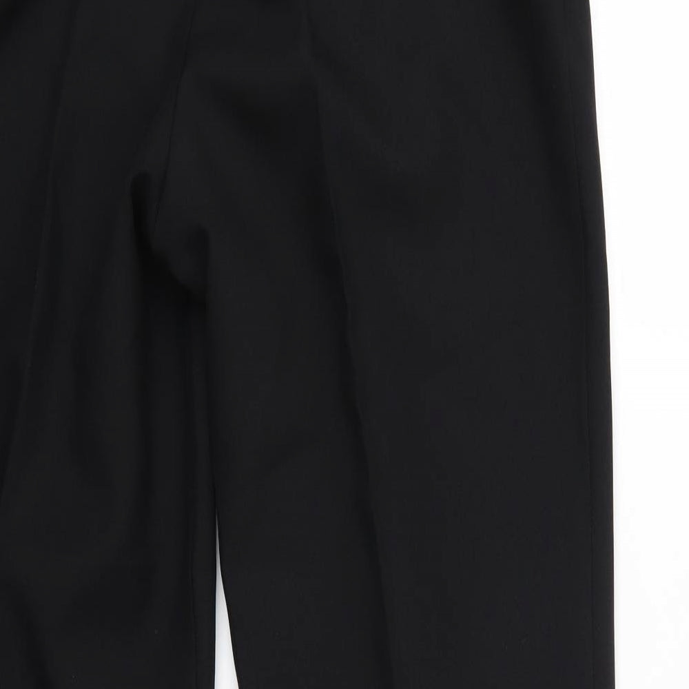 Papaya Womens Black   Trousers  Size 14 L27 in