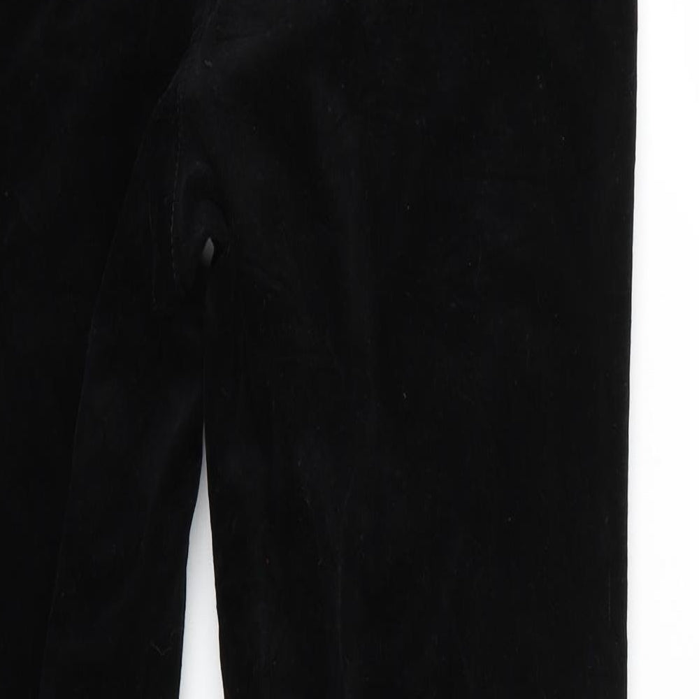 Marks and Spencer Womens Black   Trousers  Size 14 L28 in