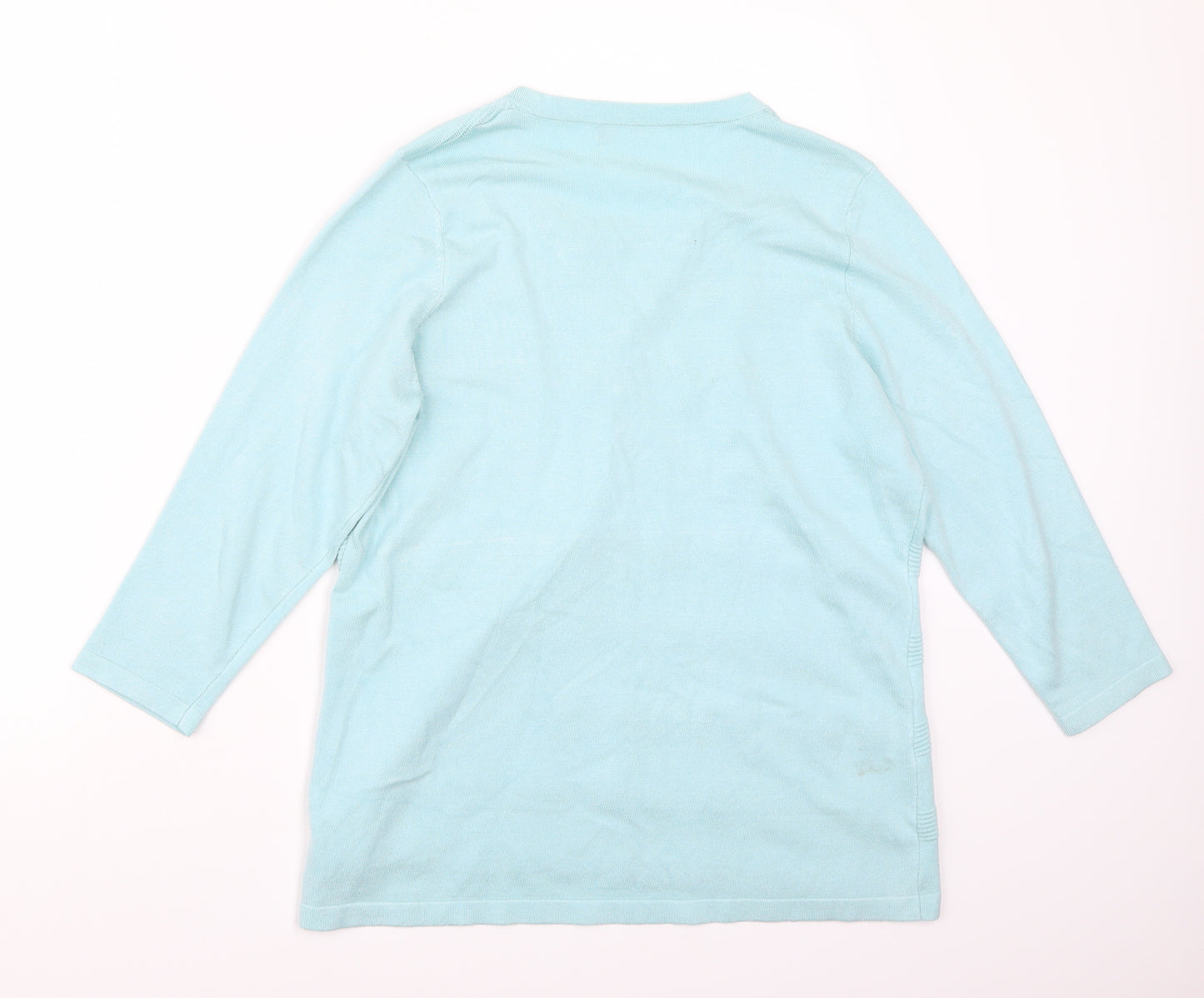 Preworn Womens Blue   Basic T-Shirt Size M