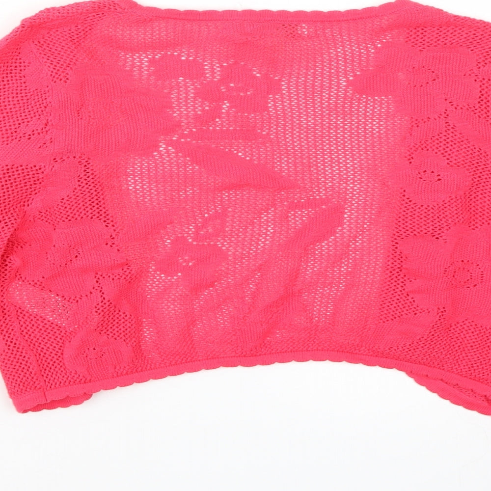 Monsoon Womens Pink   Cardigan Jumper Size S