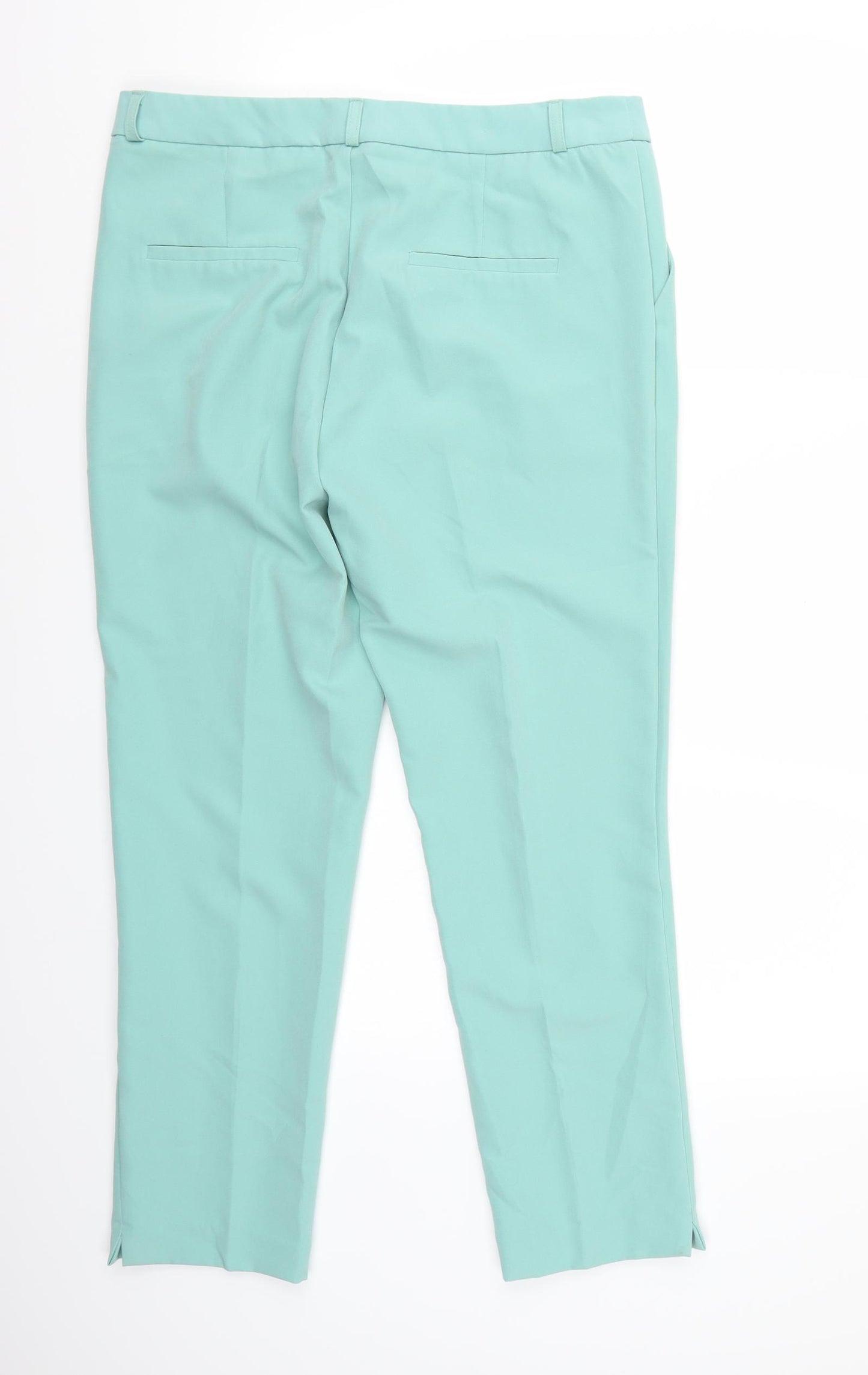 Stradavarius Womens Green   Trousers  Size 14 L27 in