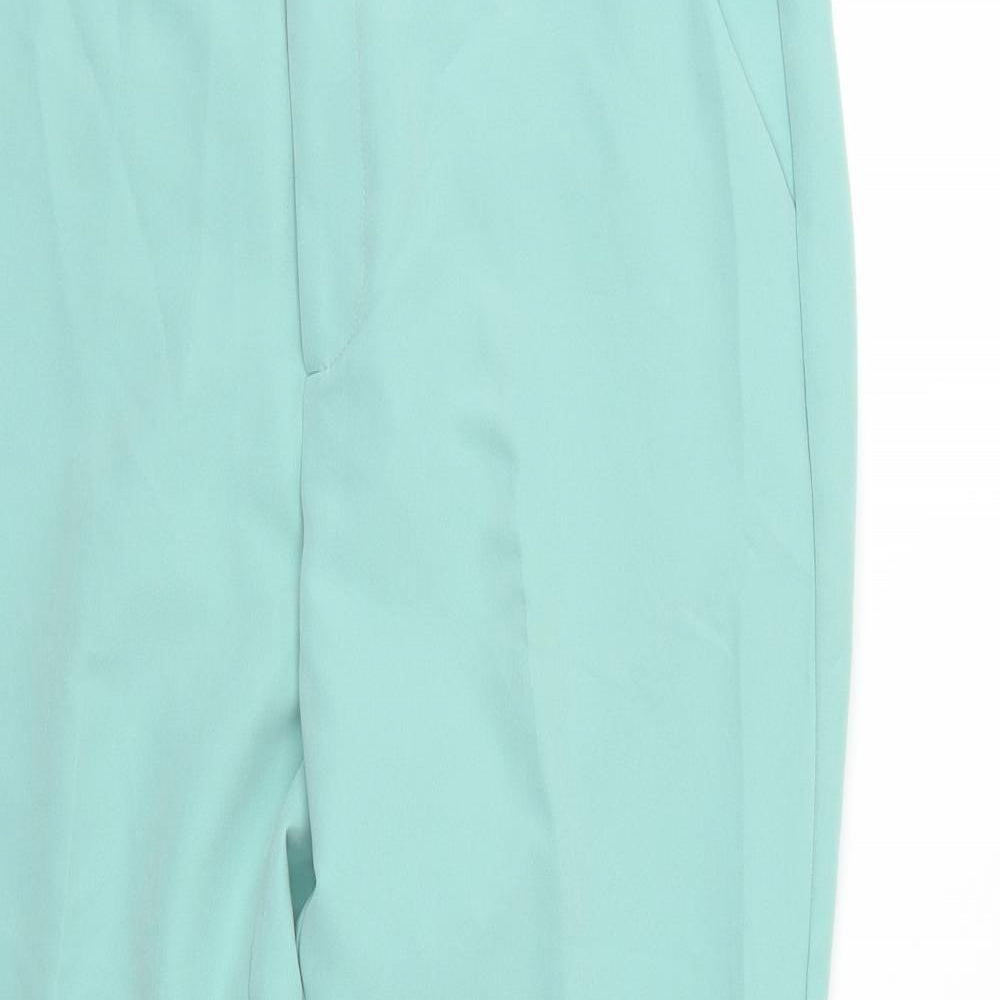 Stradavarius Womens Green   Trousers  Size 14 L27 in