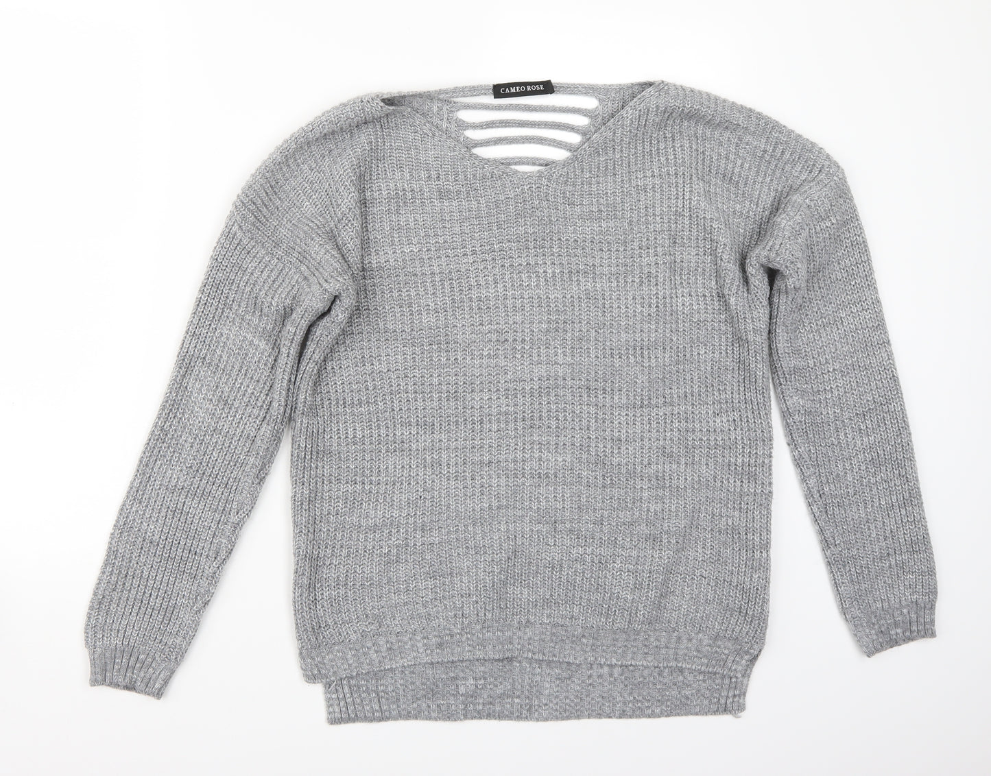 cameo rose Womens Grey   Pullover Jumper Size M