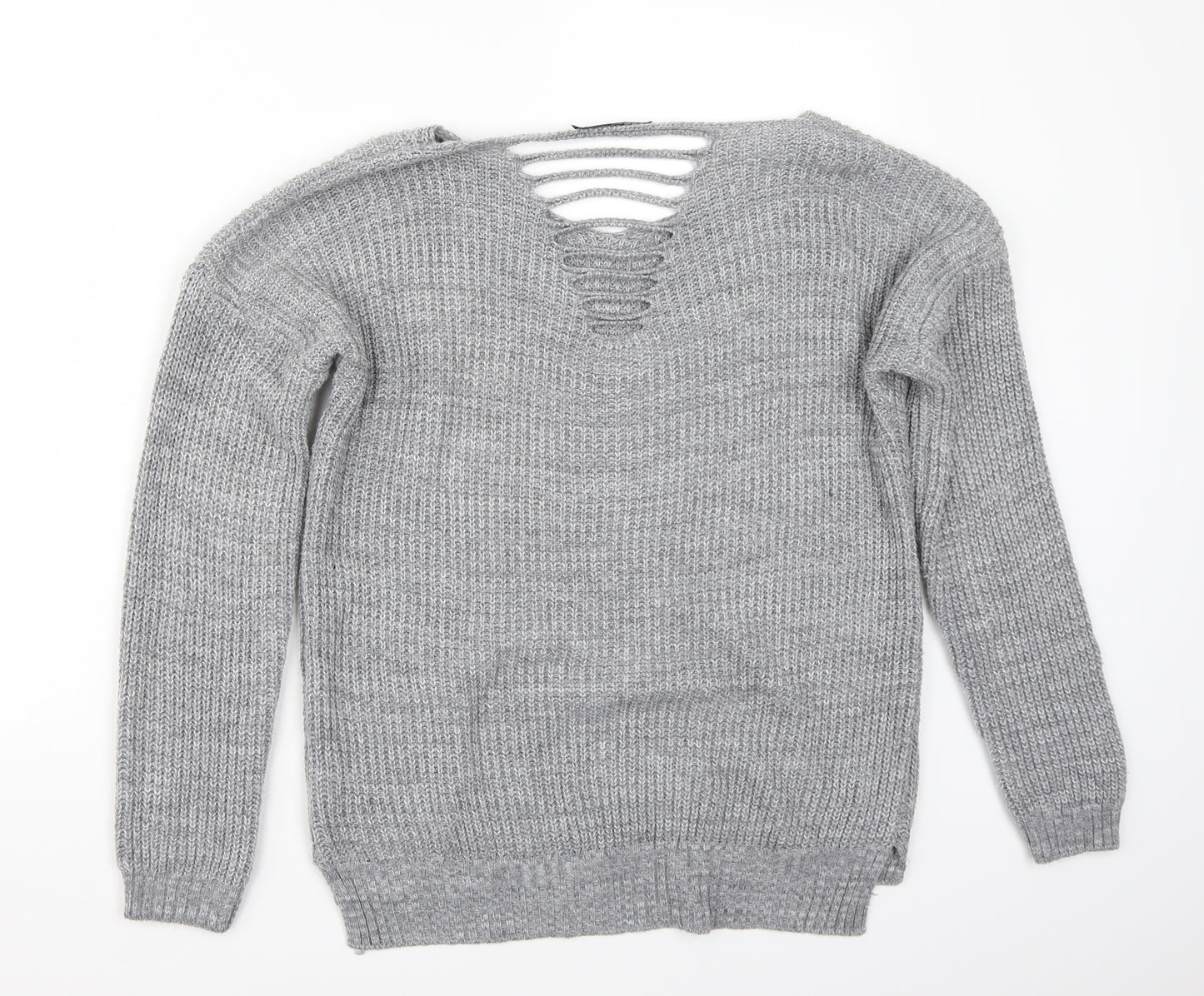 cameo rose Womens Grey   Pullover Jumper Size M