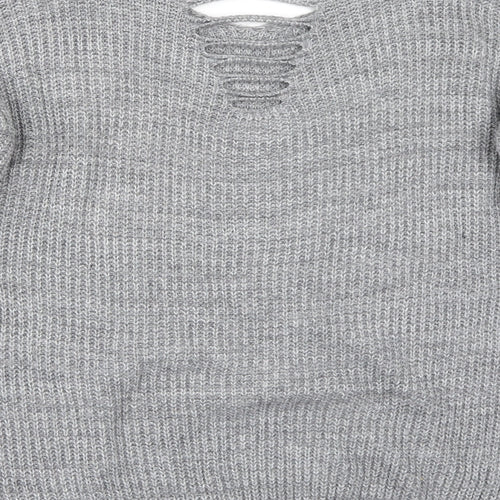 cameo rose Womens Grey   Pullover Jumper Size M