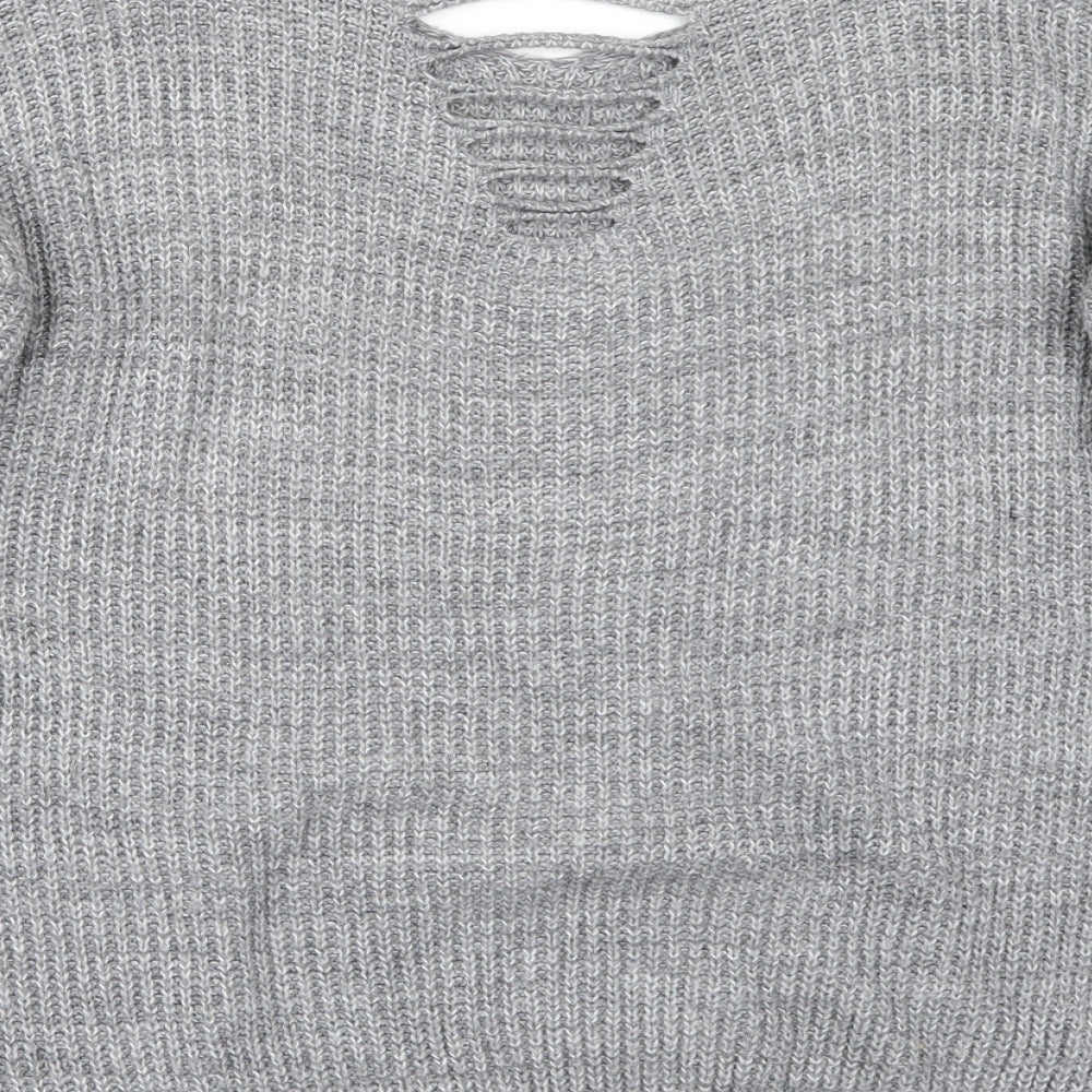 cameo rose Womens Grey   Pullover Jumper Size M