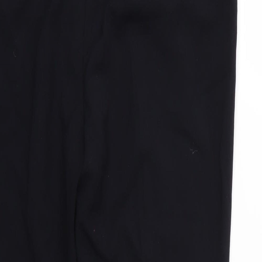 Canda Womens Black   Trousers  Size 16 L27 in