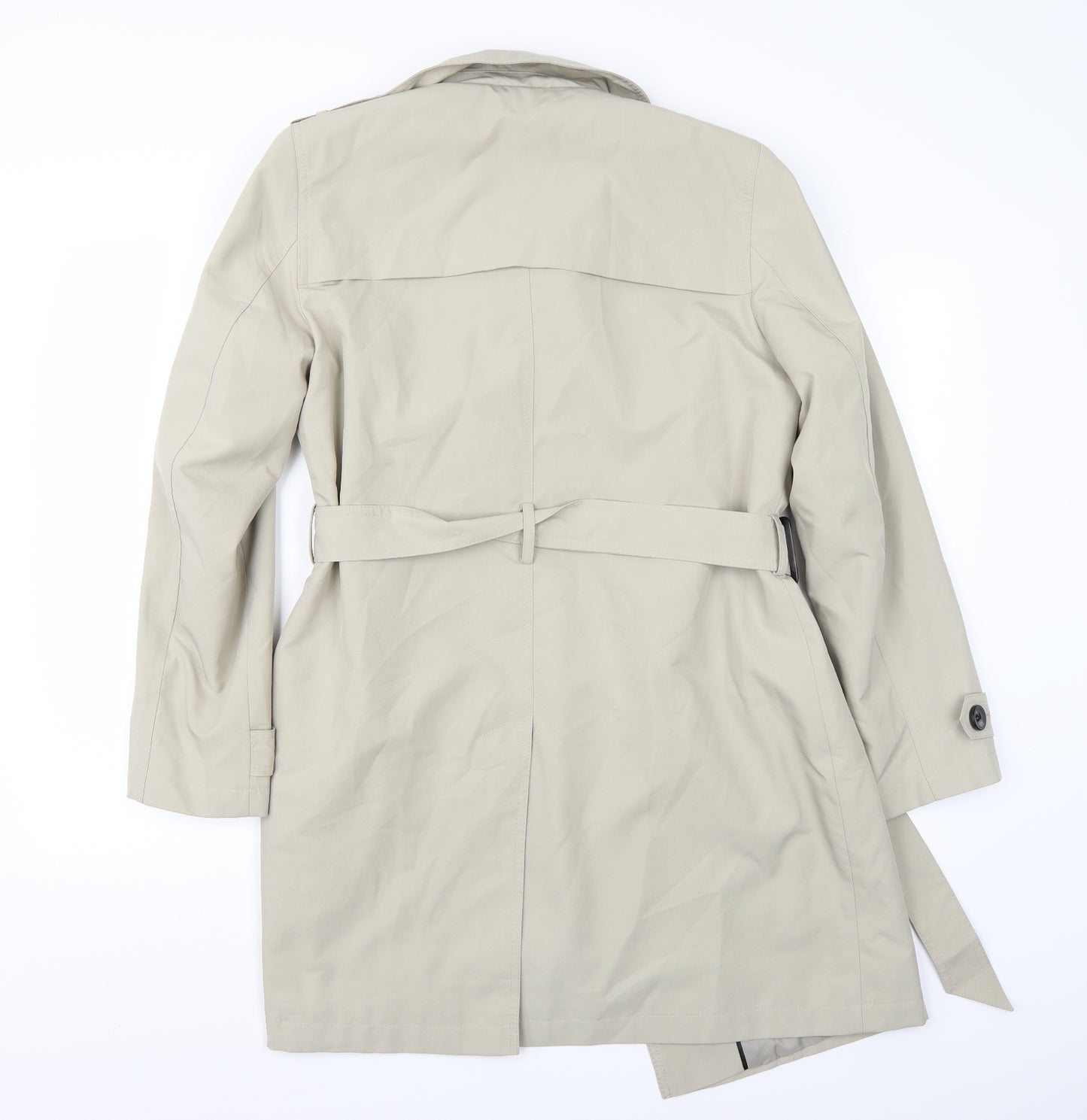 Marks and Spencer Womens Beige   Jacket Coat Size 14