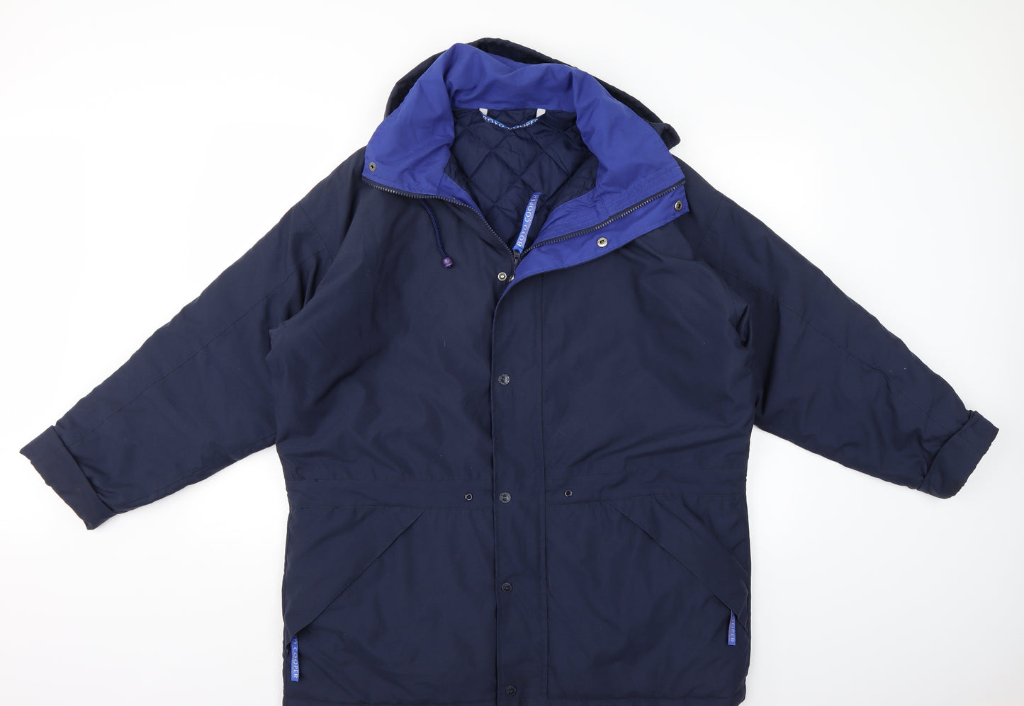 Body cooper Mens Blue   Jacket Coat Size M
