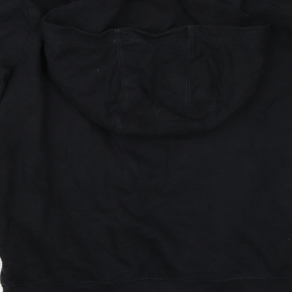 NEXT Boys Black  Rayon Pullover Hoodie Size 13 Years