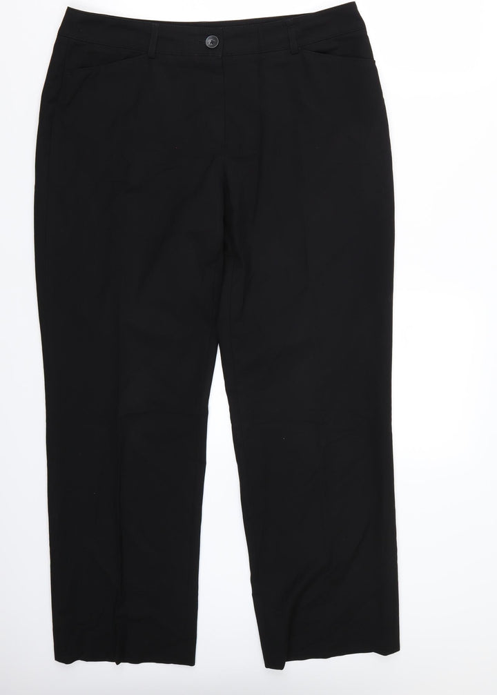 Gerry Weber Mens Black Trousers L30 in