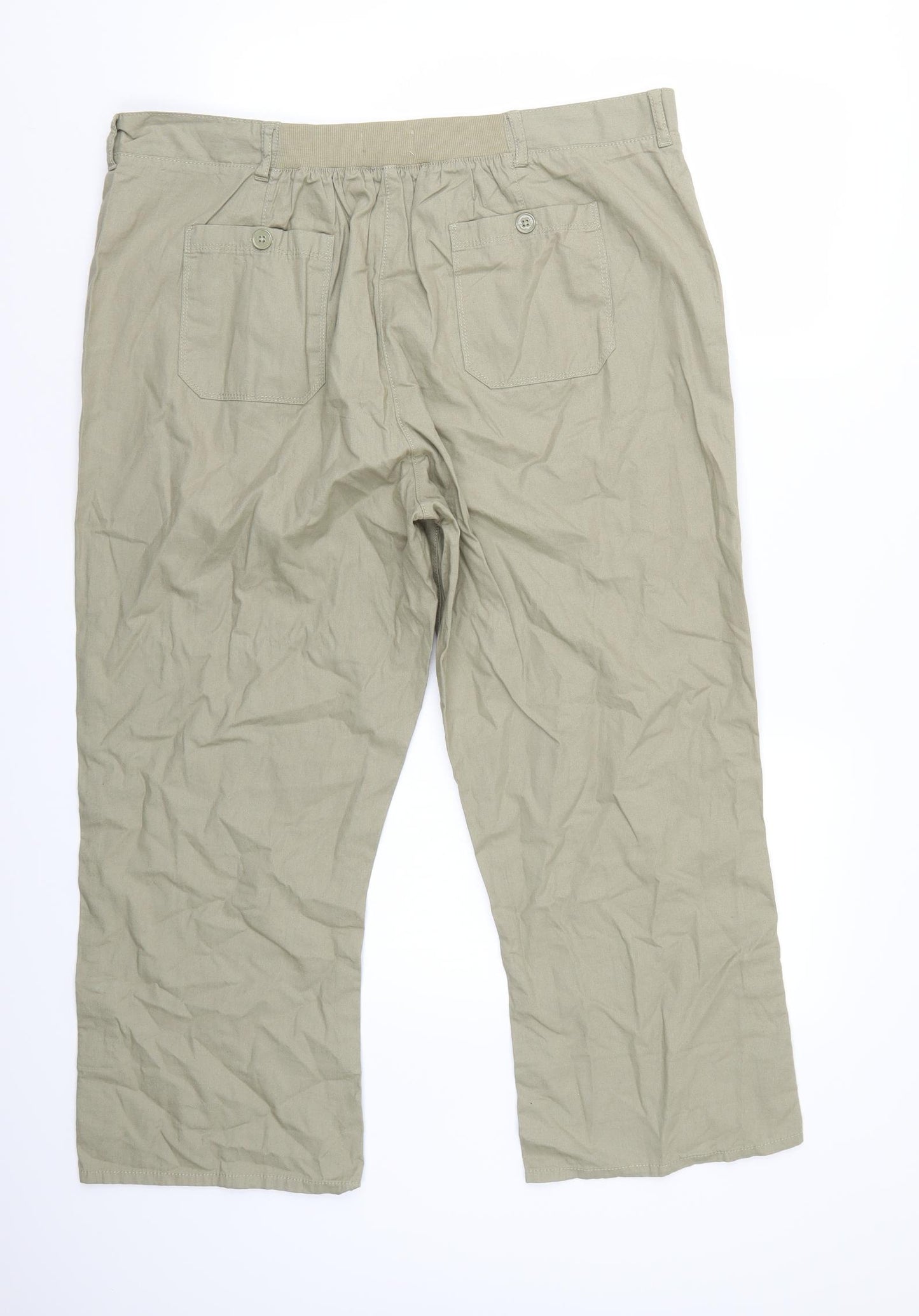 Arista Womens Beige   Trousers  Size 18 L26 in