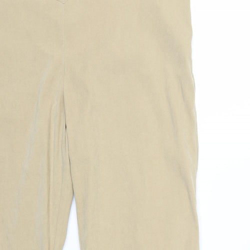 P Womens Beige   Trousers  Size 16 L32 in