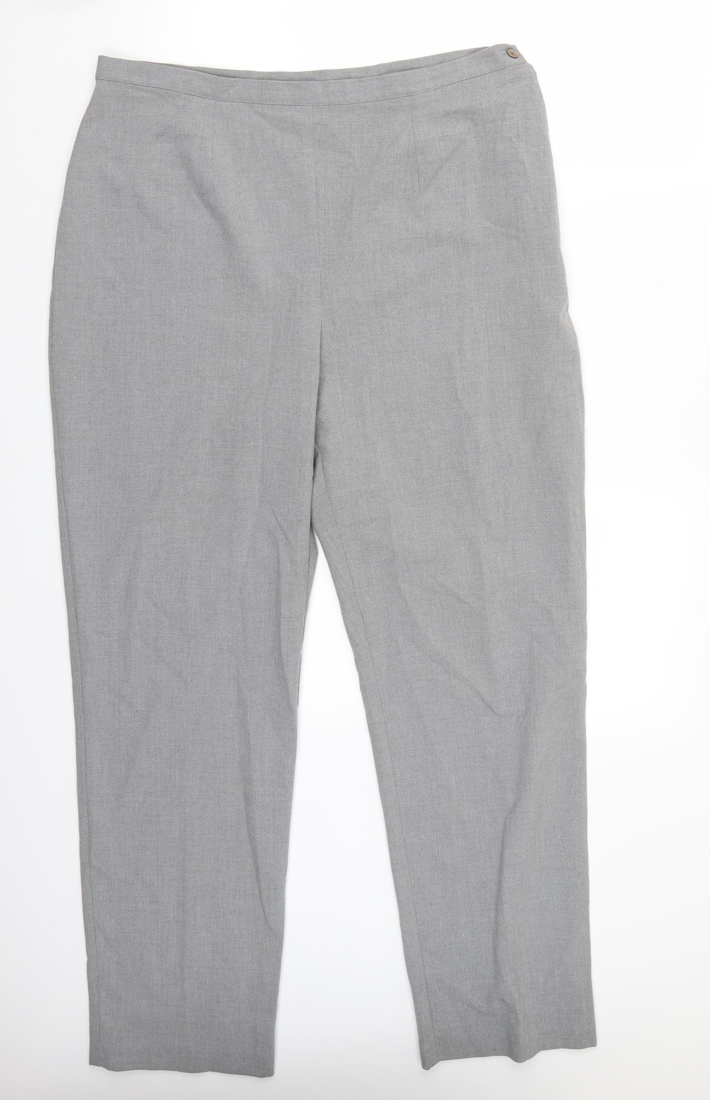 BHS Womens Grey   Trousers  Size 16 L31 in