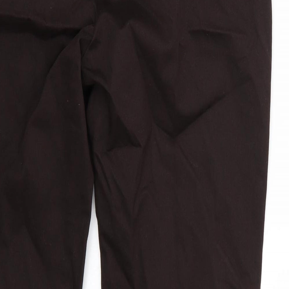 Marks and Spencer Womens Brown   Trousers  Size 14 L31 in