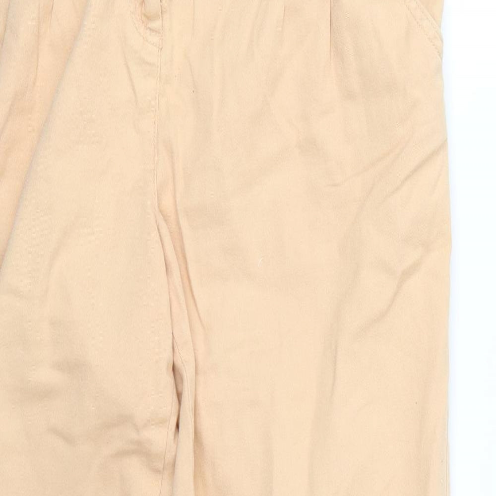 Newlook Womens Orange   Cropped Jeans Size 14 L28 in