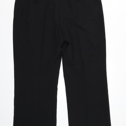 Marks and Spencer Womens Black   Trousers  Size 16 L33 in