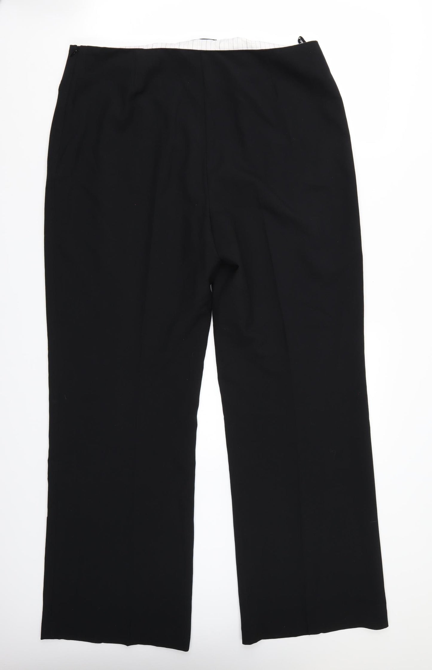 Marks and Spencer Womens Black   Trousers  Size 16 L33 in