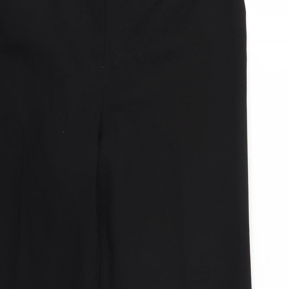 George Womens Black   Cropped Trousers Size 10 L28 in
