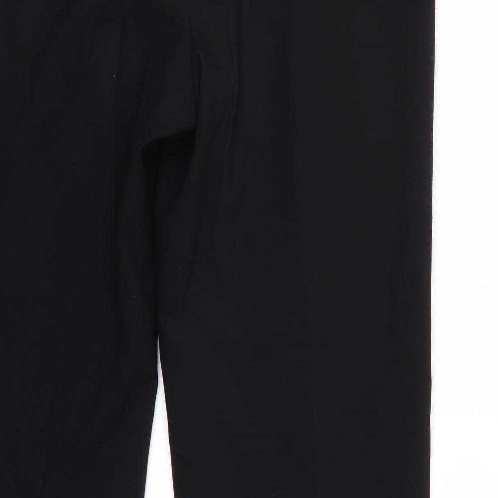 George Womens Black   Cropped Trousers Size 10 L28 in