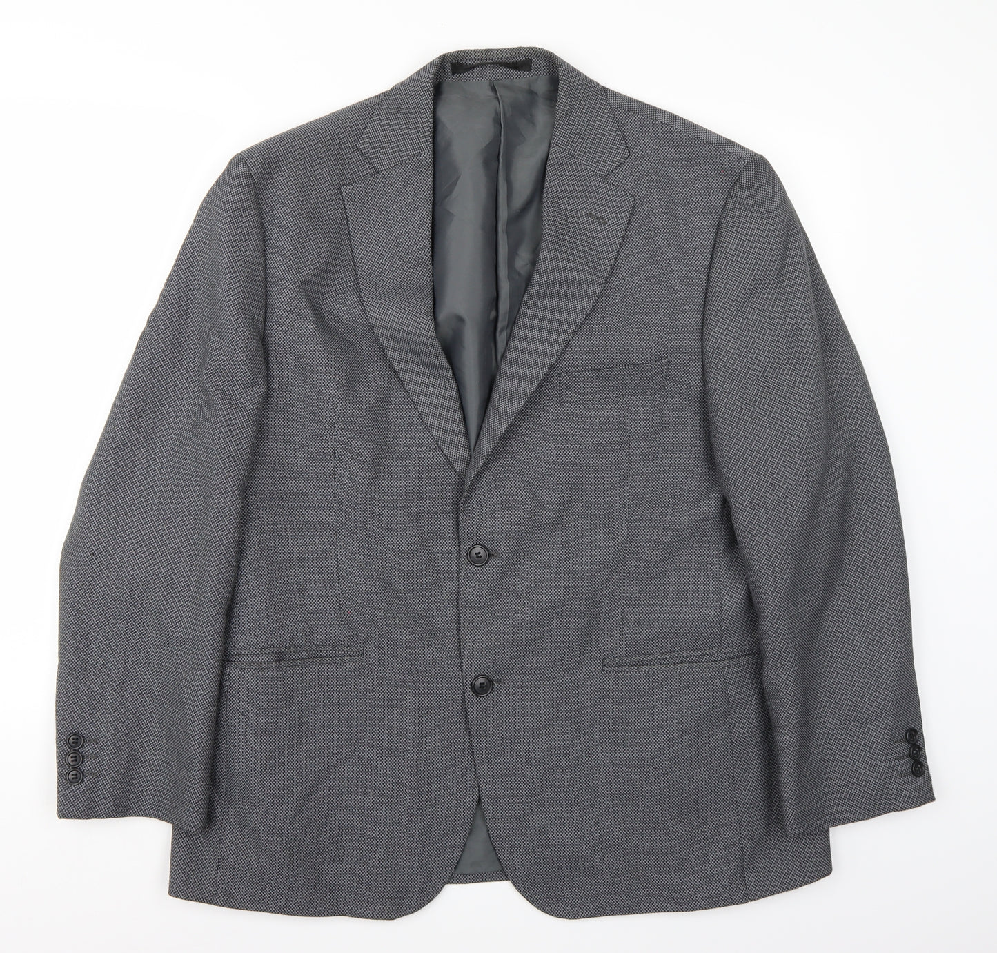Marks and Spencer Mens Grey   Jacket Suit Jacket Size 42