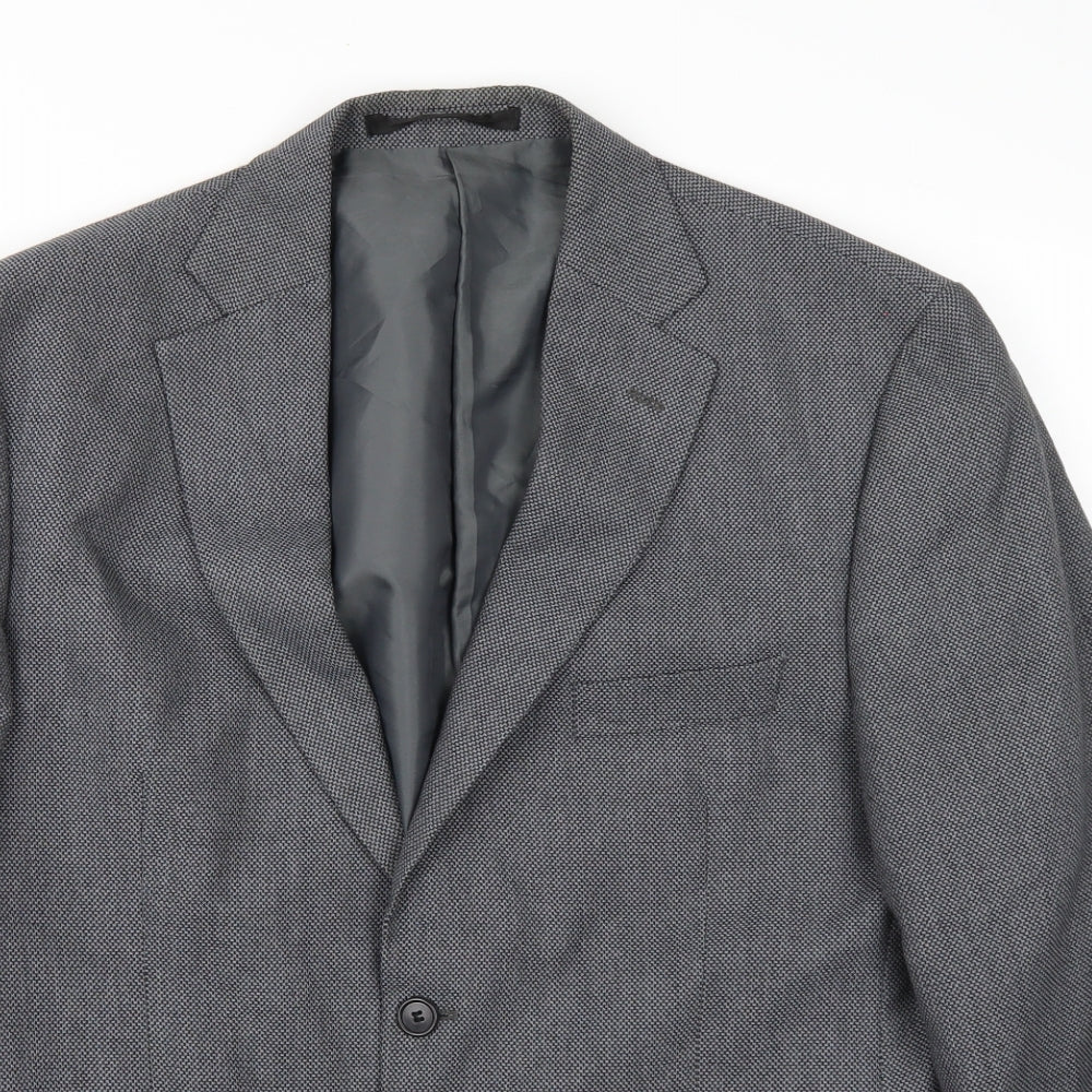Marks and Spencer Mens Grey   Jacket Suit Jacket Size 42