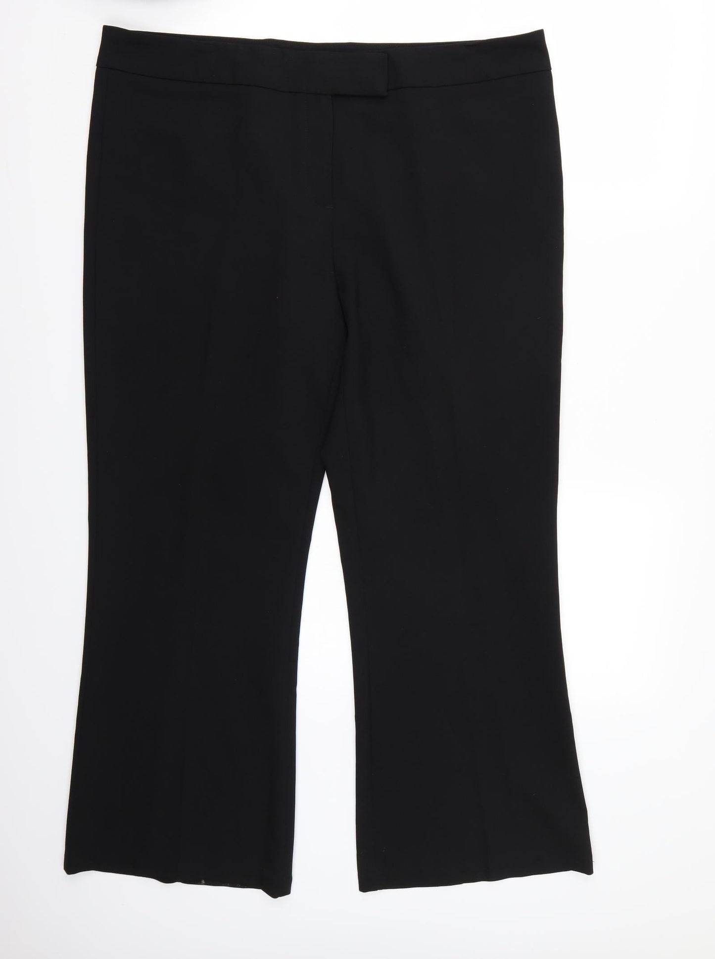 George Womens Black   Trousers  Size 18 L28 in