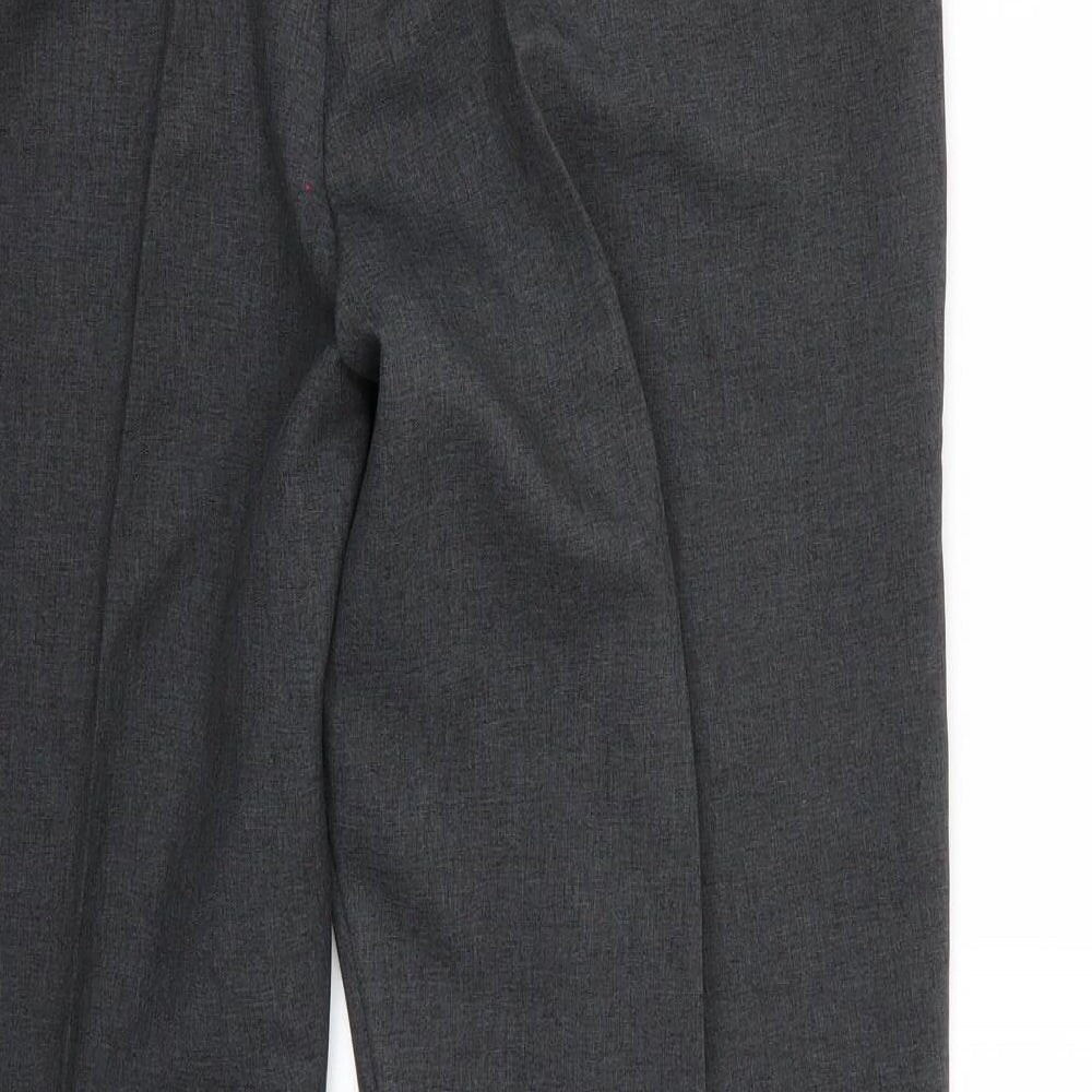 Papaya Womens Grey   Trousers  Size 14 L28 in