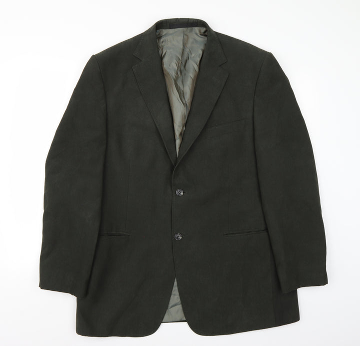 Marks and Spencer Mens Green Jacket Suit Jacket Size 42