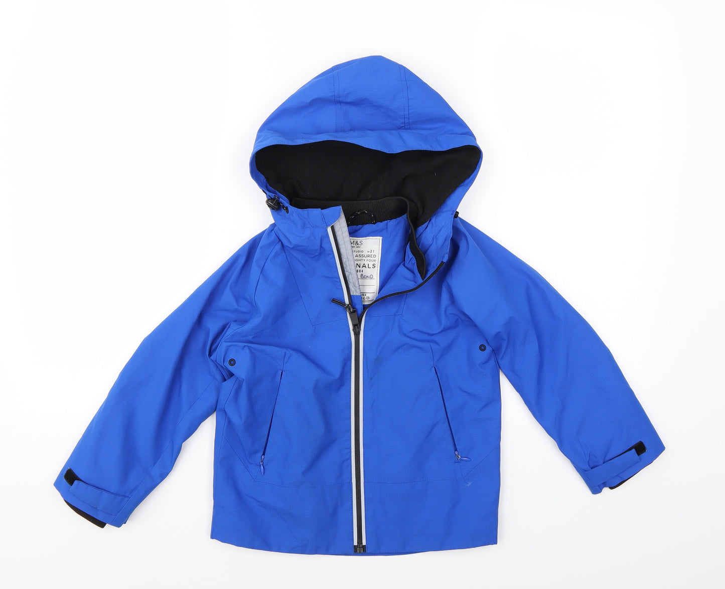 Marks and Spencer Boys Blue   Jacket Coat Size 5-6 Years