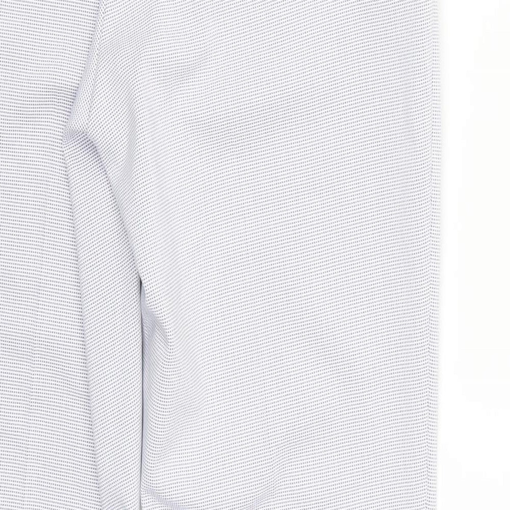 Dorothy Perkins Womens White   Cropped Trousers Size 8 L28 in